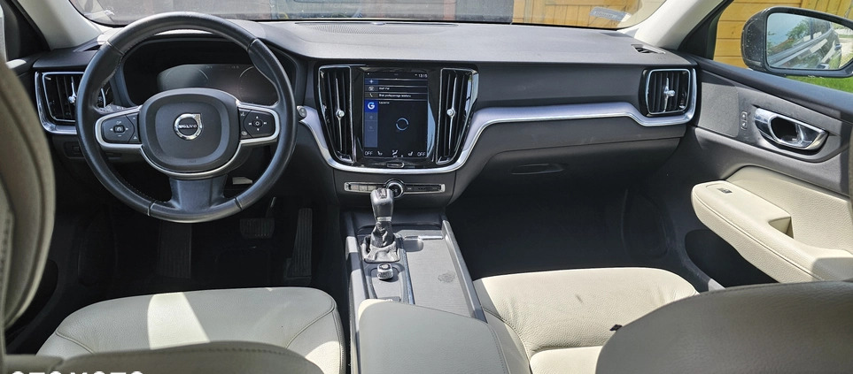 Volvo V60 cena 96000 przebieg: 91500, rok produkcji 2019 z Ośno Lubuskie małe 56